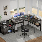 Unikito Reversible L Shaped Desk - Image 2