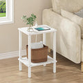 TUTOTAK End Table with Charging Station, Small Side Table with Outlets by ChoosetutotakFurnitureBuildYourCozyHome
