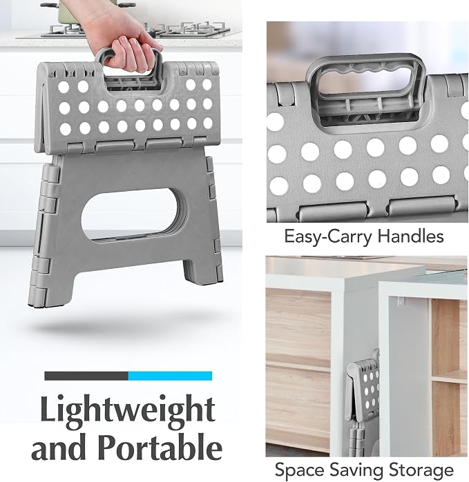 Handy Laundry Folding Lightweight Step Stool - Image 7