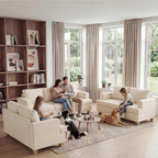 Apicizon Cloud Couches Living Room Furniture Sets, Loveseat Sofa Set of 2 & 3 - Image 8