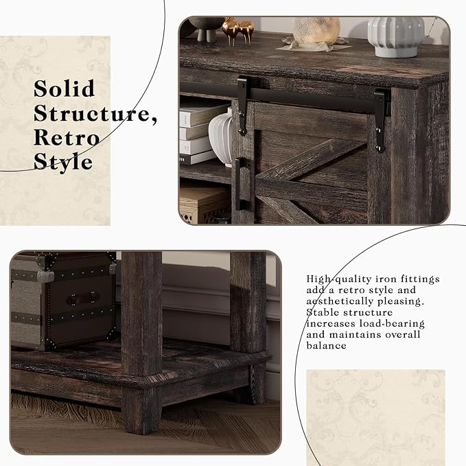 LUXOAK Farmhouse Entryway Table - Image 4