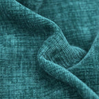 CaliTime Decorative Couch Throw Pillow Covers 18 X 18 Inches Teal | Pack of 2 - Image 2