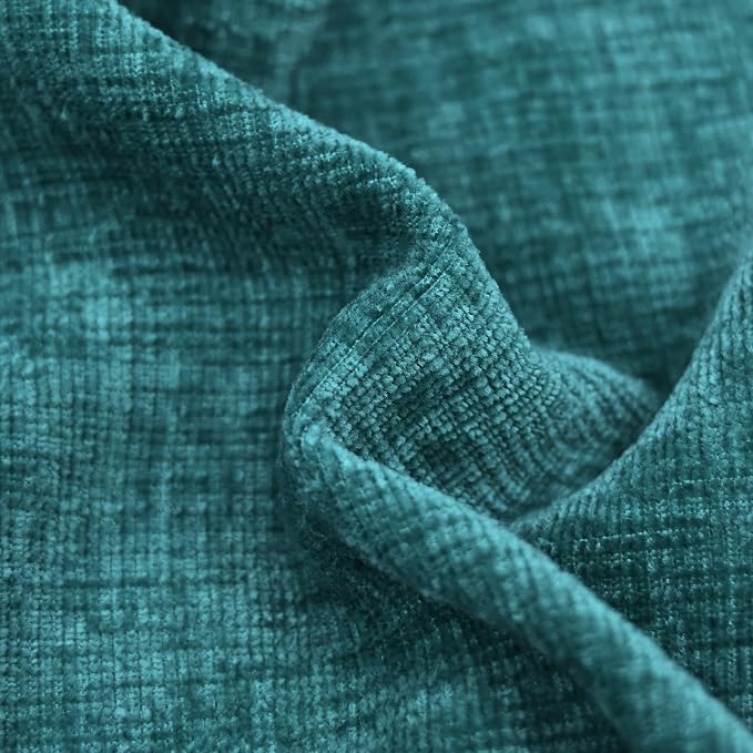 CaliTime Decorative Couch Throw Pillow Covers 26 X 26 Inches Teal | Pack of 2 - Image 2