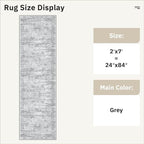Soalmost Runner Rug 2x7 Washable Non-Slip Hallway Rugs - Image 5
