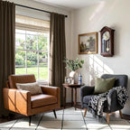 Faux Linen Total Blackout Curtains - Image 6