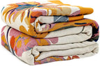 LUTBM Boho Throw Blanket for Couch 100% Cotton Soft Breathable Butterfly and by LUTBMFindYourFreeSpiritatHome