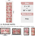 DUKINO 3x10 Runner Rug, Non Slip Floral Washable Rug - Image 2