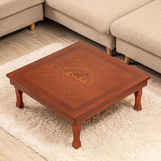 SH-tables Folding Table, Korean Solid Wood Square Dining Table/Study - Image 2