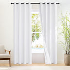 NICETOWN 100% Blackout Door Curtain 80 inch Thermal Insulated Room Darkening by NICETOWN