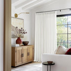 Beige White Pinch Pleated Extra Wide 108 Inch Long Curtains 100 Inch Wide | - Image 6