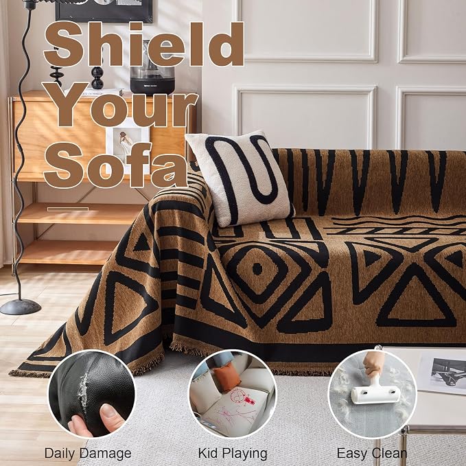 VClife Couch Cover, Bohemian Sofa Cover - Image 5