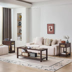 Lerliuo Boho Coffee Tables for Living Room, Rattan Center Table - Image 7