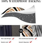 8Pcs Outdoor Cushion Covers, Elastic Patio Cushion Covers | Washable, - Image 4