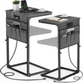 Vagusicc C-Shaped End Table Set of 2 by Vagusicc