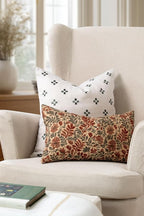 Crumbs Home Modern Farmhouse California Casual Indoor Outdoor Lumbar Pillow - Image 2