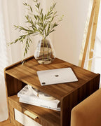 Veegle Nightstand, Modern Bedside Table - Image 4