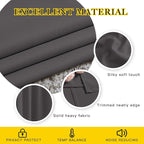 NICETOWN Grey Room Darkening Curtains Blackout 30 inch Curtains - Image 5
