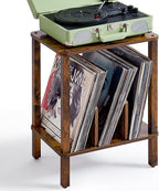 LELELINKY 2-Tier Record Player Stand by LELELINKY