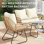 LEX CRAFT 4-Piece Outdoor Patio Furniture Set - Image 2