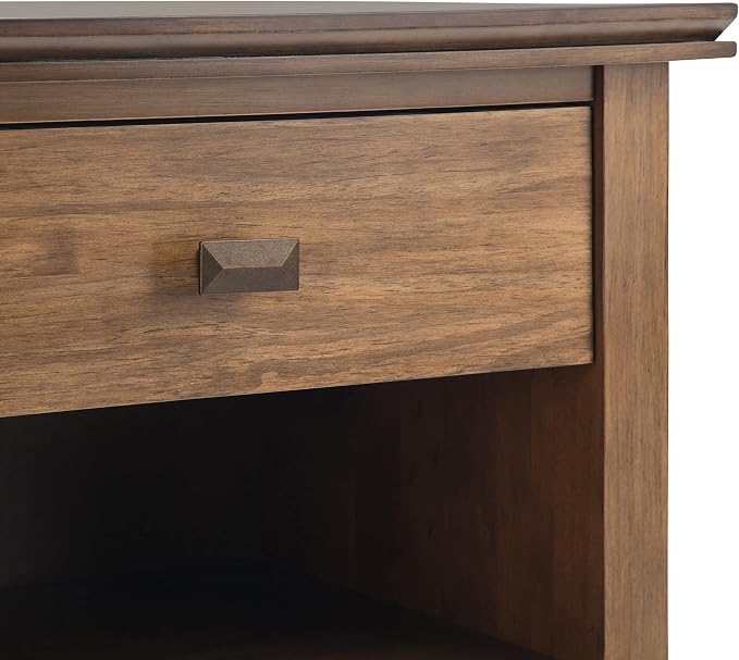 SIMPLIHOME Artisan Solid Wood 24 inch Wide Transitional-Style Bedside - Image 8