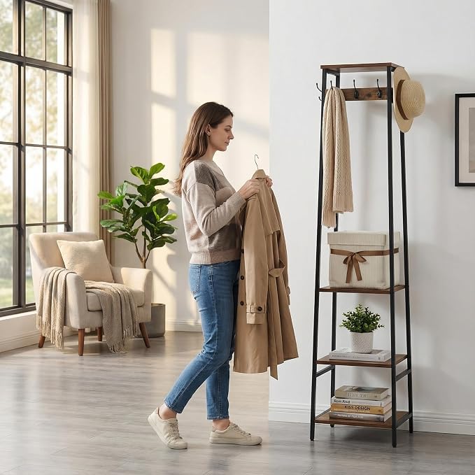 Coat Rack Freestanding, Coat Stand - Image 2