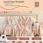 DREAMINGO Couch Cover Reversible Chenille Furniture Protector Sofa Covers - Image 7
