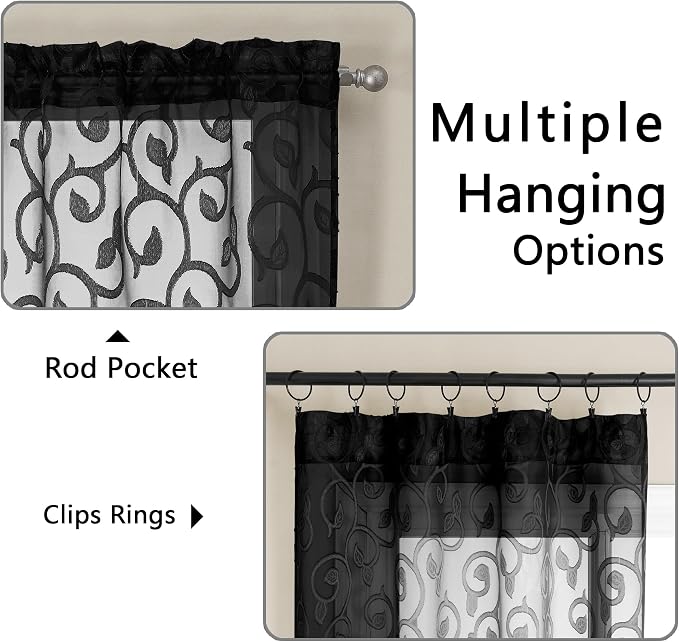 Furman Sheer Curtains 63 inch Length - Image 4
