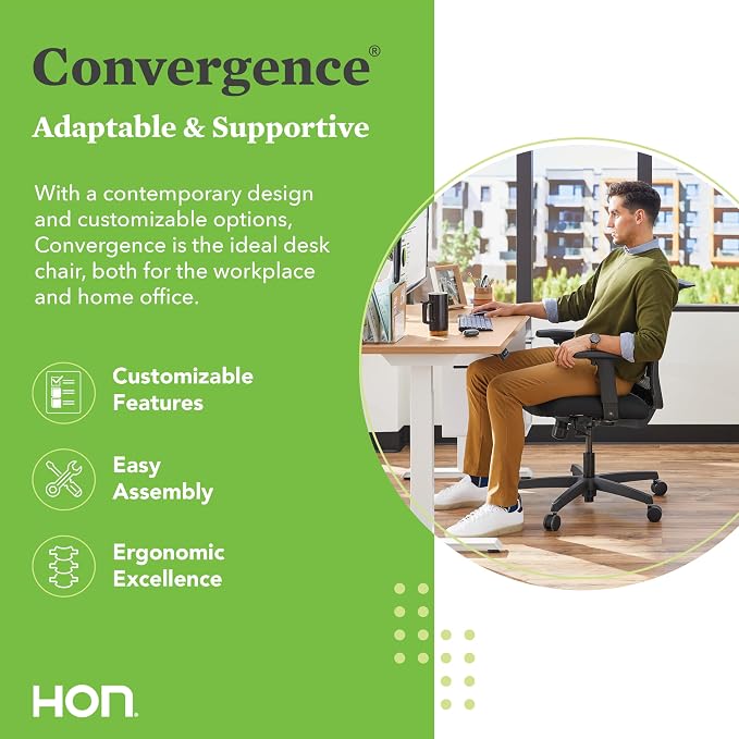 HON Convergence Ergonomic Office Chair - Image 4