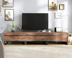 WAMPAT Modern TV Stand for 32-110 Inch TVs, Wood Entertainment Center - Image 4