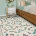Green and Blue Nursery Rug 5x8 - Image 6