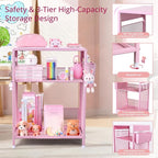 ECOLOVI Kids Nightstand 19in High - Image 7