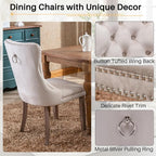 Henf 7 Pieces Extendable Dining Table Set - Image 7