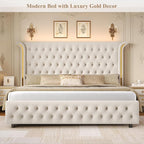 Keyluv Full Smart LED Bed Frame - Image 3