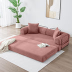 ZEIINPA 78.5 Inch Convertible Sleeper Sofa Bed, 5 in-1 Boneless Floor Couch Bed by ZEIINPA