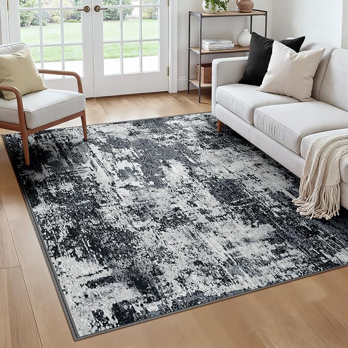 RELEANY Washable Square 6'x6' Area Rug by RELEANY