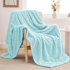 BEDELITE Cloud Blue Twin Blanket - Image 8