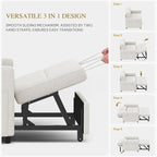 DWVO 55" Convertible Sofa Bed, 3-in-1 Sleeper Sofa - Image 5