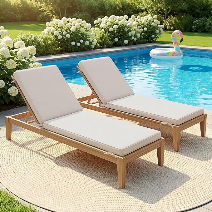 Fabuday Chaise Lounge Chair Cushions - Image 7