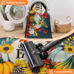 HEBE Fall Kitchen Rugs Set of 3, Washable Pumpkin Kitchen Mats - Image 5