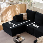 135" Modular Sectional Sofa - Image 5
