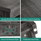 YITAHOME Coffee Tables Farmhouse Coffee Table - Image 5