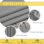 NICETOWN Extra Wide Sliding Door Curtains, Thermal Insulated Blackout Patio - Image 6