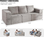 Modular Sectional Sofa 3-Seater Modular Couch - Image 2