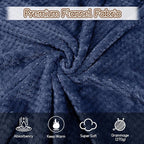 4 Pack Fleece Throw Blankets 50x60 Inches - Image 3