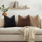 decorUhome Summer Couch Throw Pillow Covers 20x20 Set of 2, Decorative Soft - Image 4
