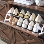 Barnyatoh Shoe Storage Cabinet, Farmhouse Shoe Organizer - Image 8