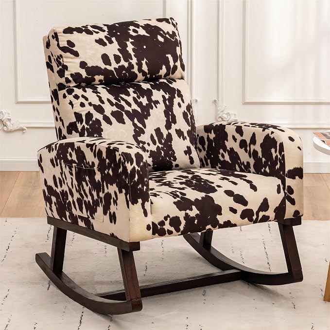 HCHAIRH Rocking Chair Nursery, Nursing Rocker Armchair by HCHAIRH