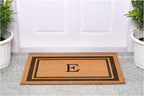 Calloway Mills 152982436E Brown Border 24" x 36" Monogram Doormat - Image 5