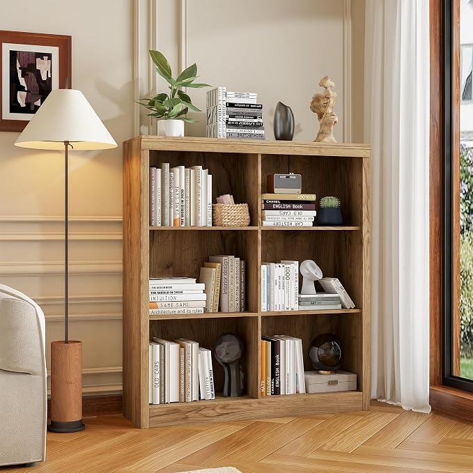 GarveeHome 6 Cube Storage Organizer, 53 Inch Tall Bookcase - Image 7