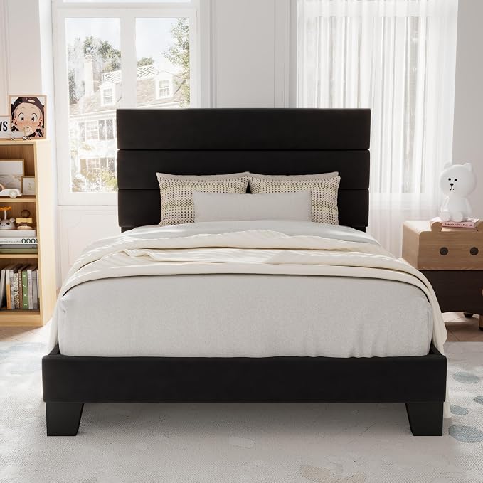 Allewie Twin Size Platform Bed Frame - Image 3